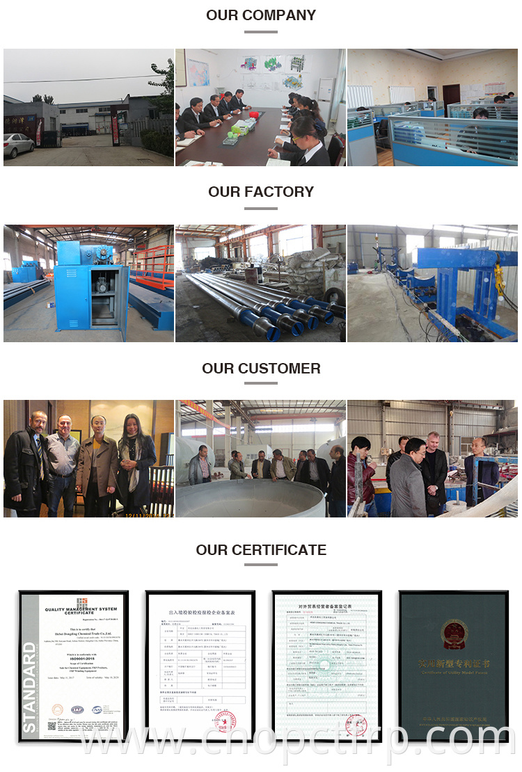 FRP tank production line with ISO certificate fiberglass tank winding machine production line